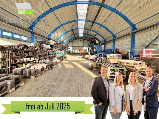 Innenansicht Lager- und Produktionshalle