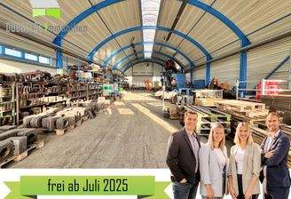 Innenansicht Lager- und Produktionshalle