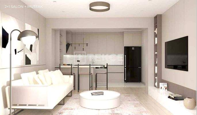 Apartments with Indoor Parking Lot on Nilüfer Özlüce Boulevard