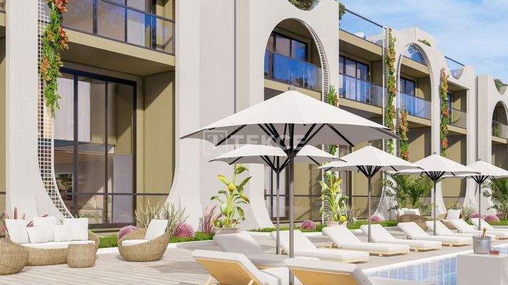 Stylish Apartments in a Lush Complex in North Cyprus Girne