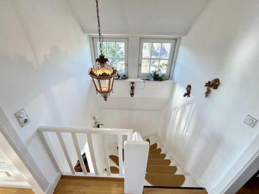 Treppe zum Erdgeschoss