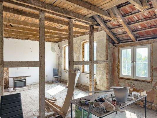 Wohnfläche mit Ausbaupotenzial