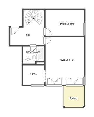 Grundriss Skizze 2. OG