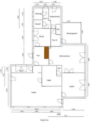 Grundriss Erdgeschoss