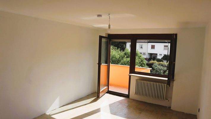 Blick aus dem Schlafzimmer