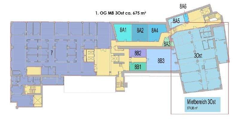 Grundriss 1 OG MB3Ost