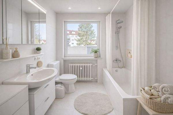 Badezimmer - Erdgeschoss - Visualisierung