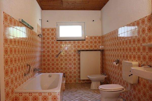 Bad en suite im Erdgeschoss