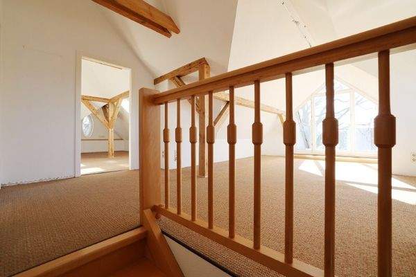 Blick ins Dachgeschoss