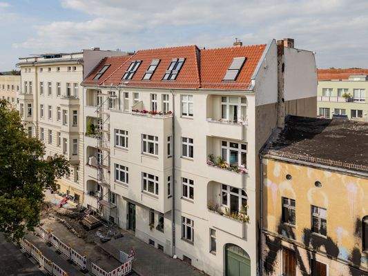Spacious attic apartment