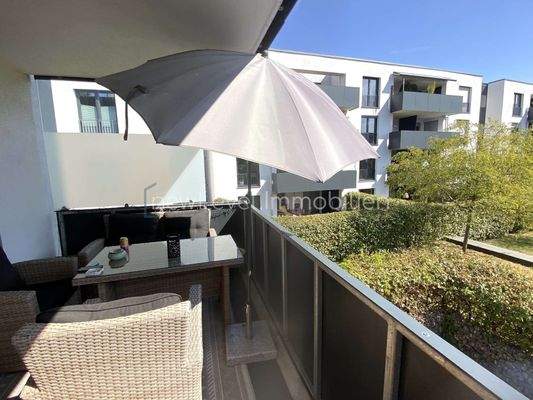 Balkonblick nach Osten