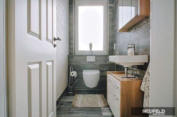 WC im Wellnessbereich