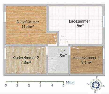 Grundriss - Obergeschoss