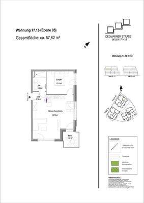 Grundriss Wohnung 17.16