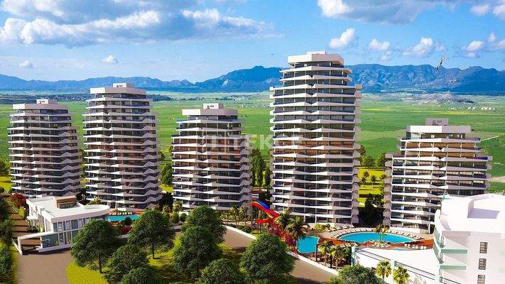 Real Estate with Sea View in North Cyprus İskele