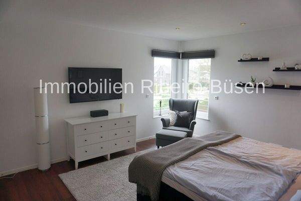 Das Gästezimmer im Obergeschoss