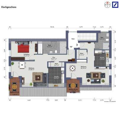 Dachgeschoss (Neubau)