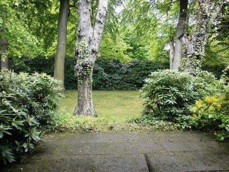 geschützte Terrasse