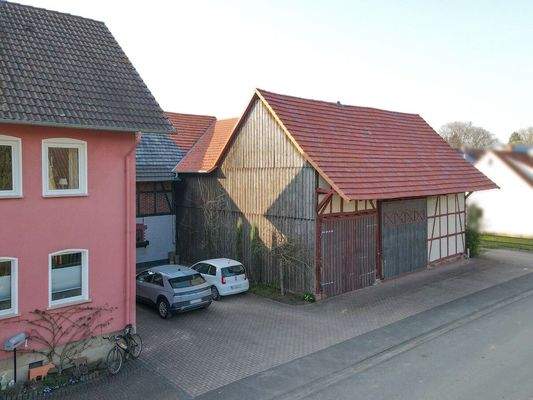 Luftaufnahme Außenansicht Nebengebäude