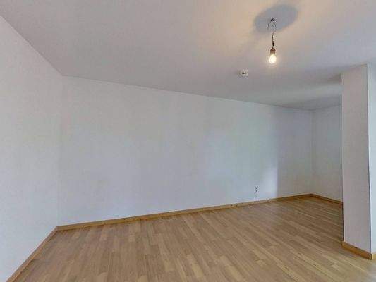 Ansicht III: Wohn- und Schlafbereich