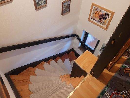 Hinteres Haus - Treppe