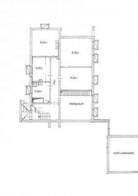 Grundriss Keller
