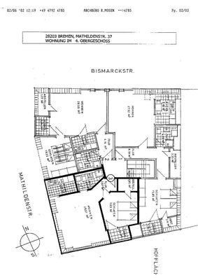 GRUNDRISSE WOHNUNGEN 4. OG. - WHG 3.GRUNDRISSE WOH