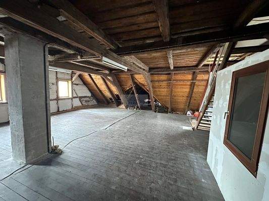 Ausbaureserve Dachboden