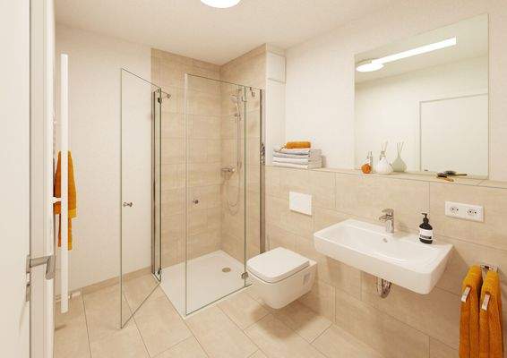 Ansicht Bad Neubau Sulzfeld