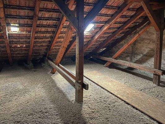 Dach innen neu gemacht