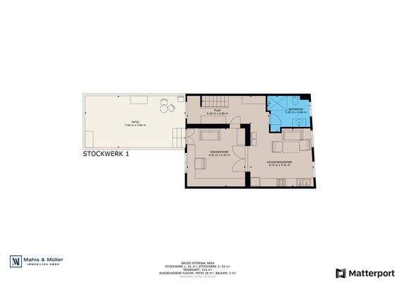 Grundriss 4. Etage