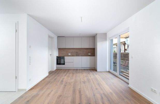 Küche und Essbereich