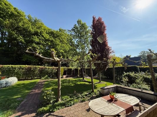 Ansicht Terrasse zum Garten