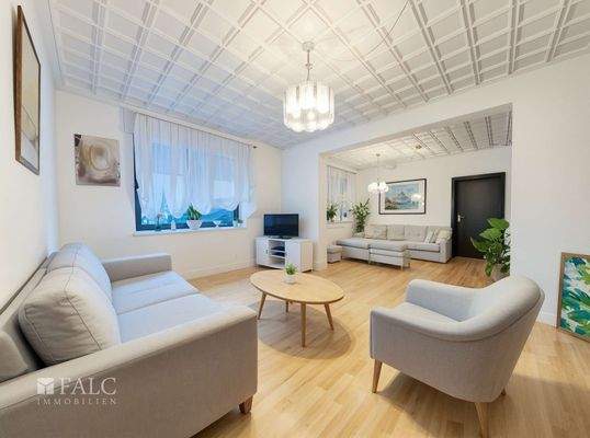 Wohnzimmer EG - Einrichtungsvorschlag