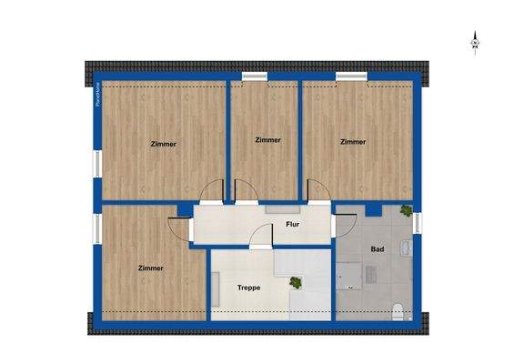 Grundriss - Dachgeschoss