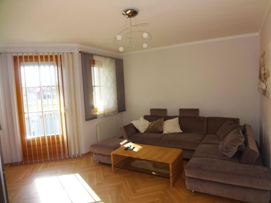 Wohnzimmer mit Loggia