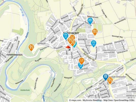 Geolyzer Kartenausschnitt