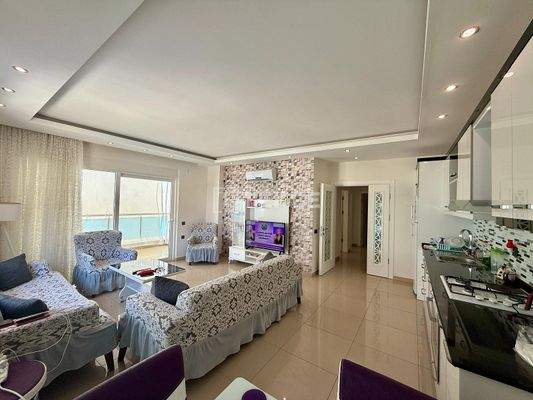Sea-View Apartment 100 m from the Beach in Alanya Kestel