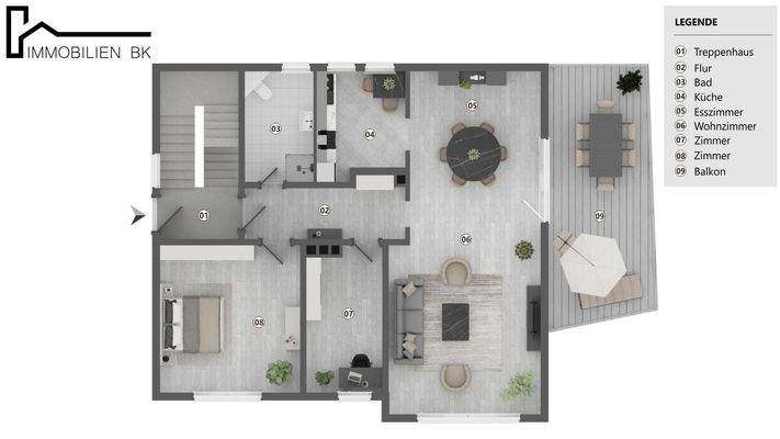 Grundriss Erdgeschoss