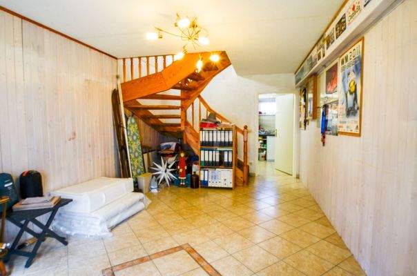 Hobbyraum mit Zugang Terrasse