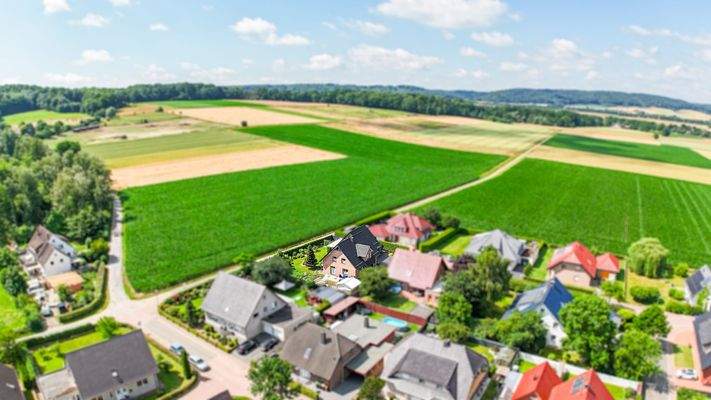 Einfamilienhaus im Grünen