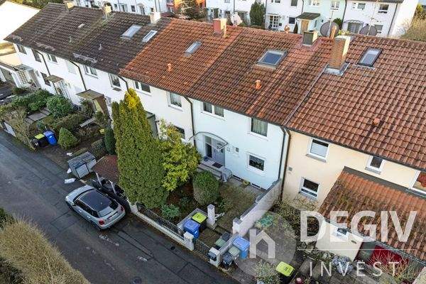 Luftansicht Straßens