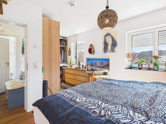 schlafen mit begehbarem Schrank