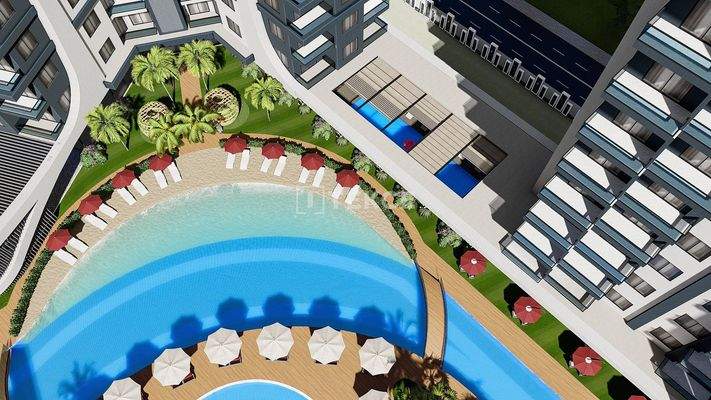 Apartments Offering Comfortable Living in Alanya Avsallar