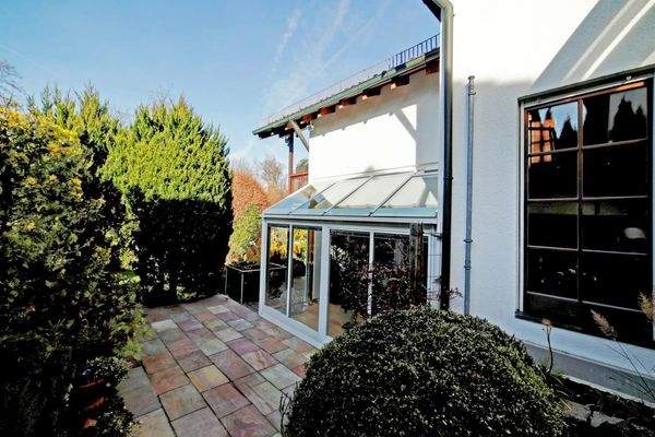 Terrasse vor dem Wintergarten