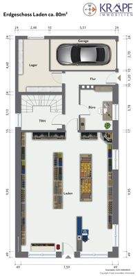 Erdgeschoss Geschäft