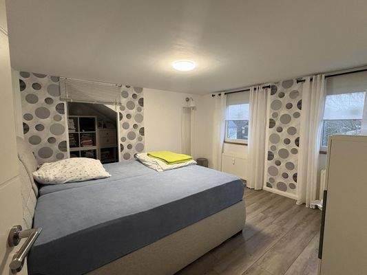 Schlafzimmer im Dachgeschoss