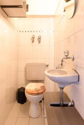 Die separate Toilette