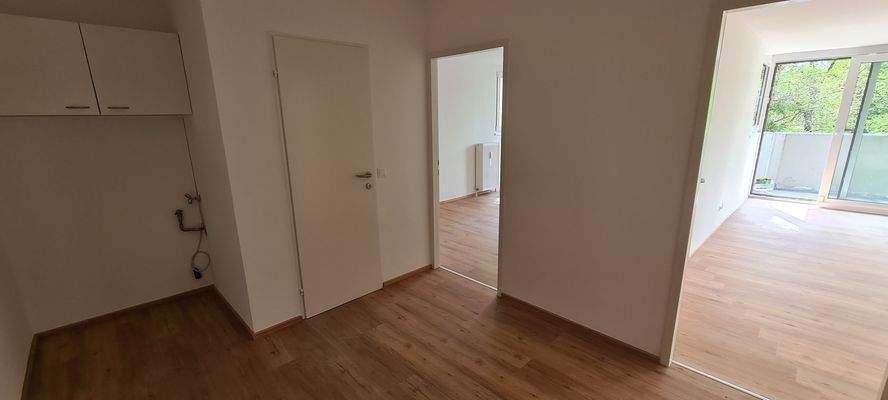 Eingangsbereich mit Anschluss WM