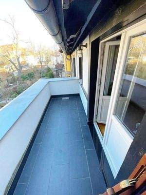 Balkon am Arbeitszimmer